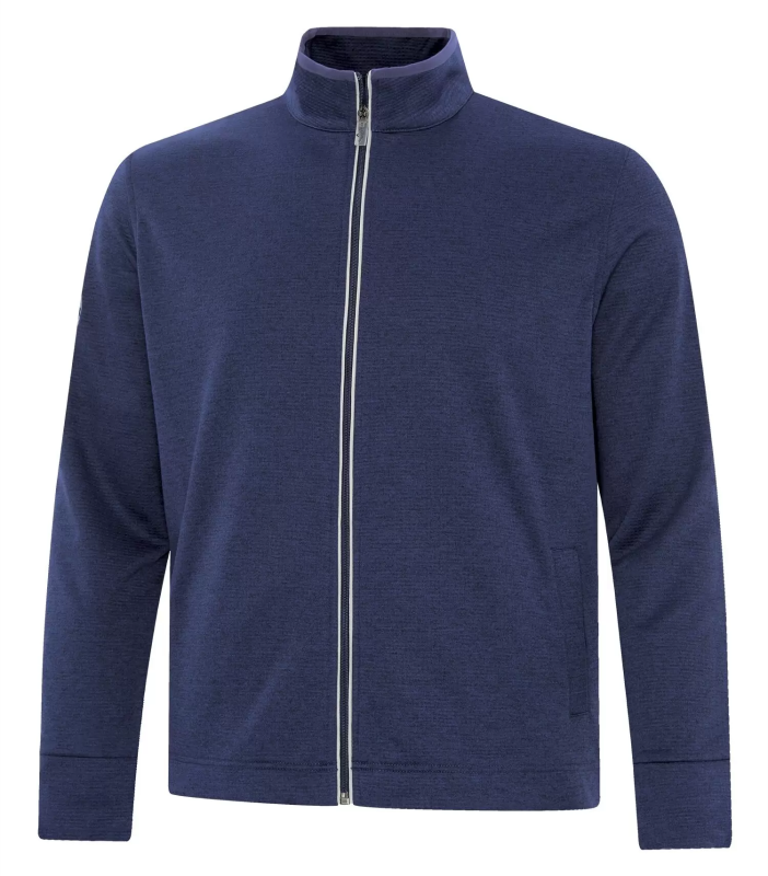 Waffle Fleece Full Zip Men’s Jacket - Callaway CGM503