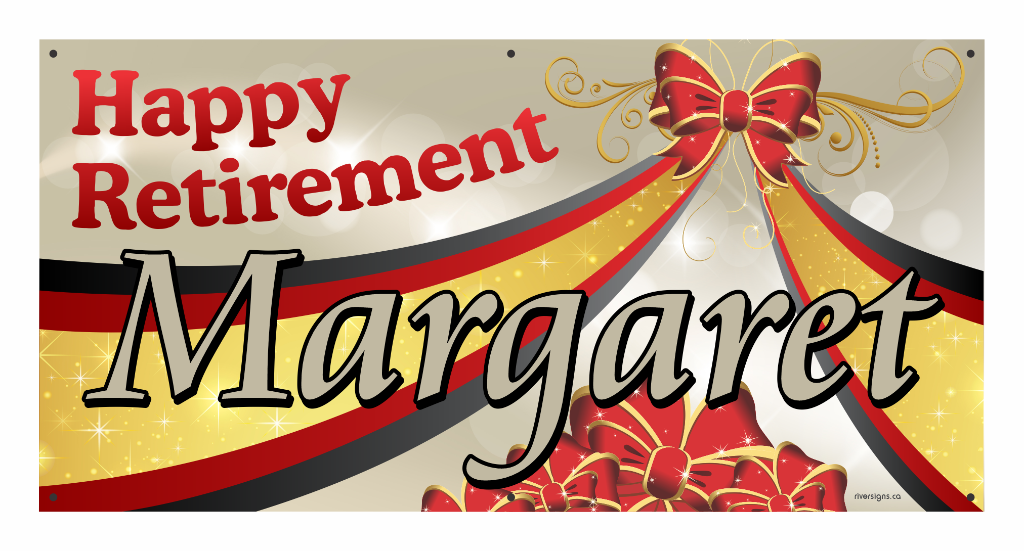 Retirement Banner - Margaret