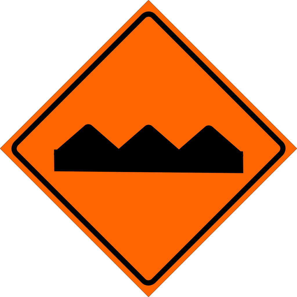 Bump Sign MUTCDC TC-51