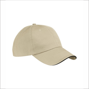 Velcro Hat with stripe - Fullback Twill - ATC C140