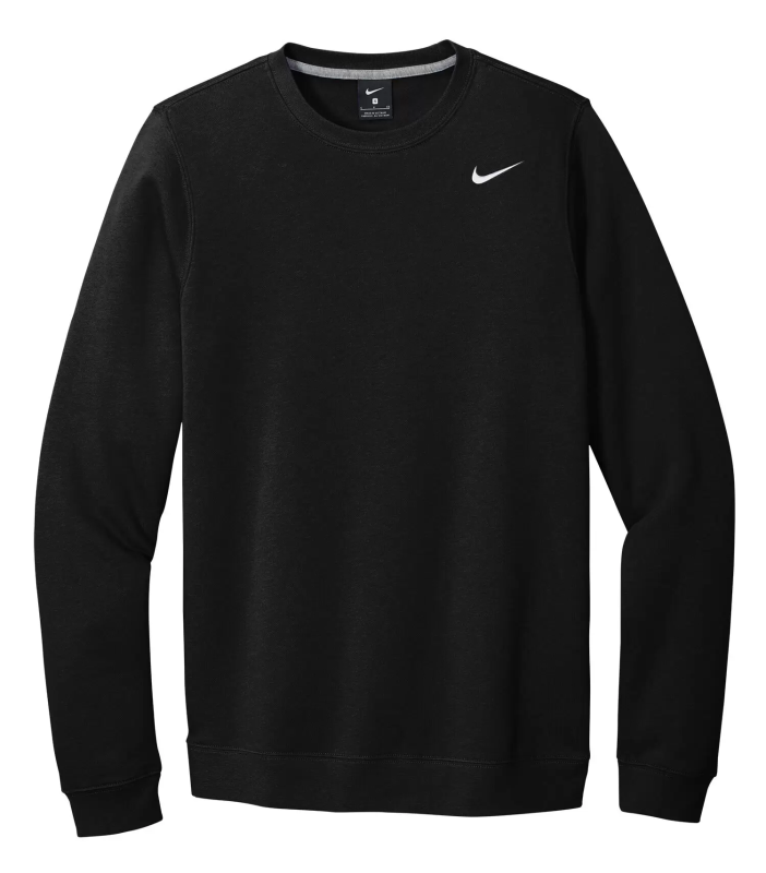 Nike black hot sale crew neck