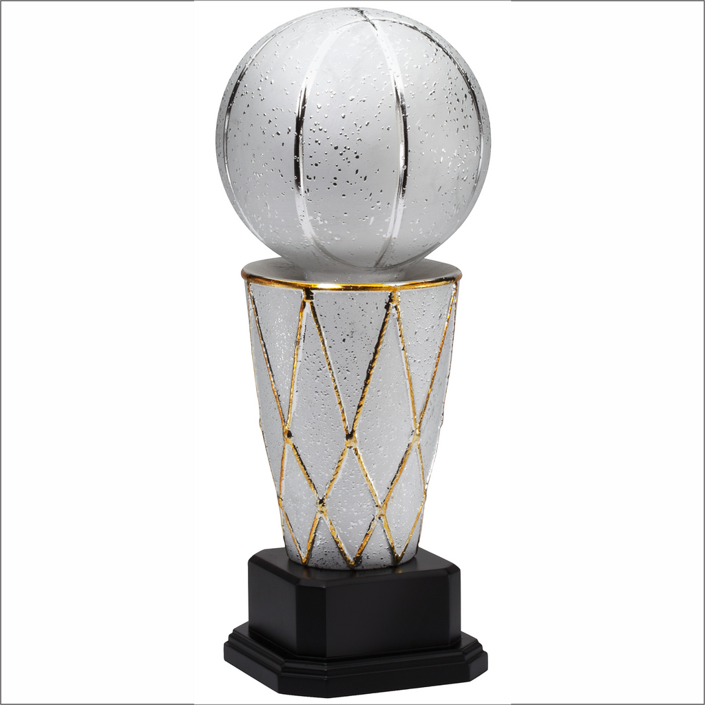 Basketball trophy - Ceramic Tower series