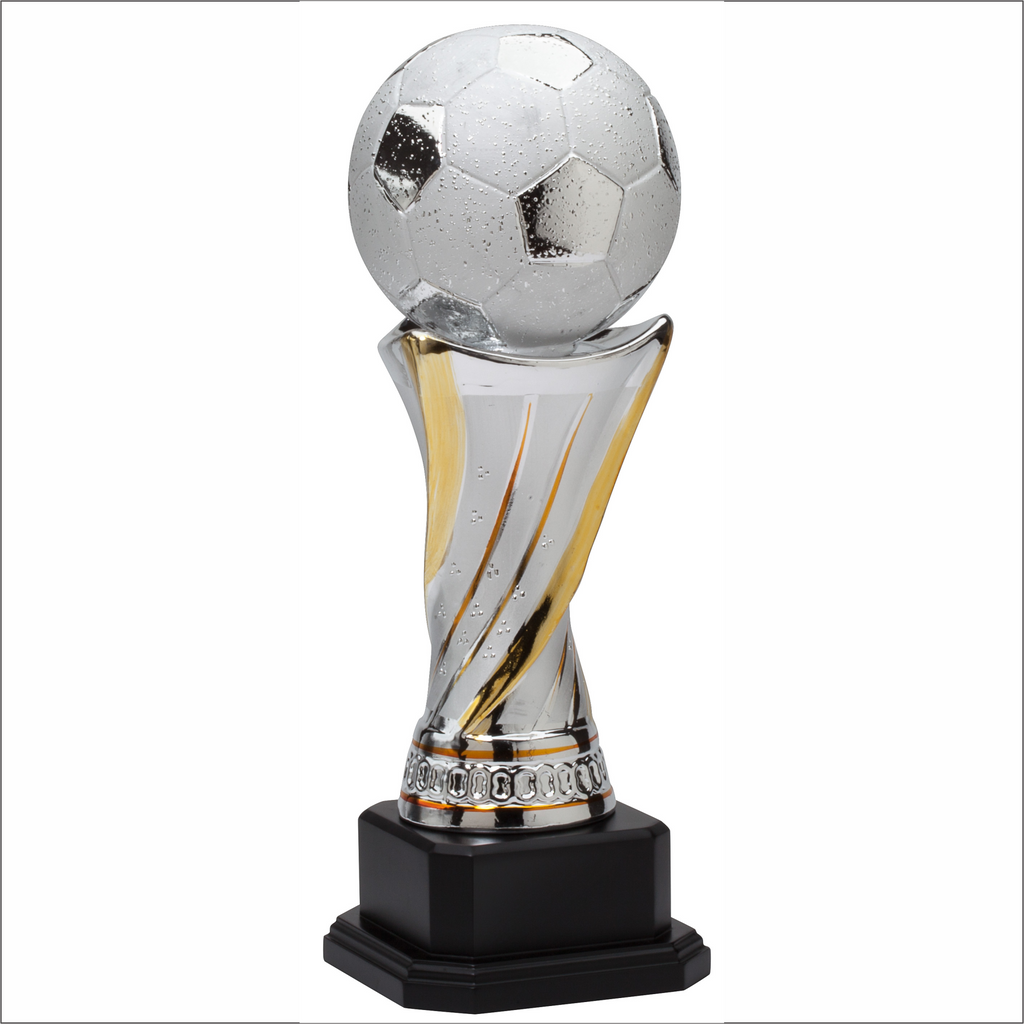 Soccer trophy - Ceramic Tower series