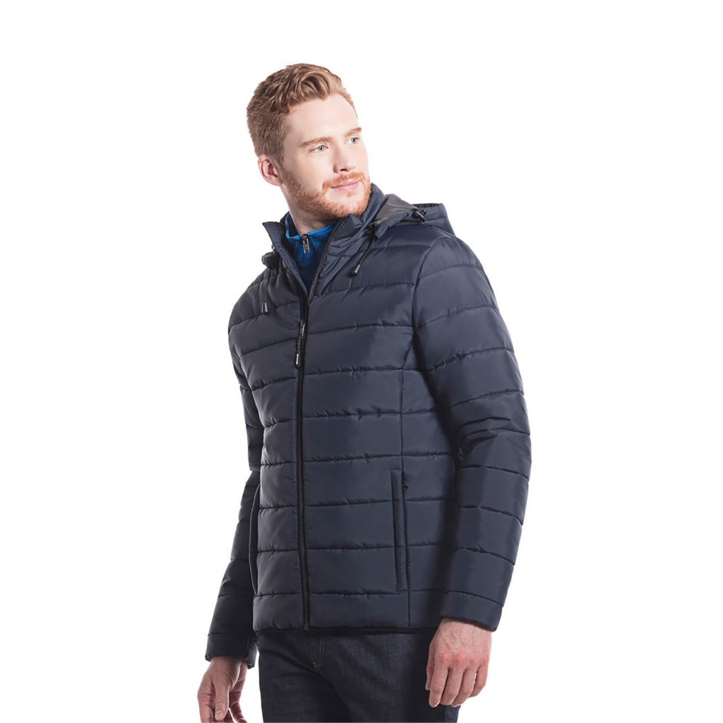 Glacial - Puffy Men’s Jacket With Detachable Hood - CX2 L00980