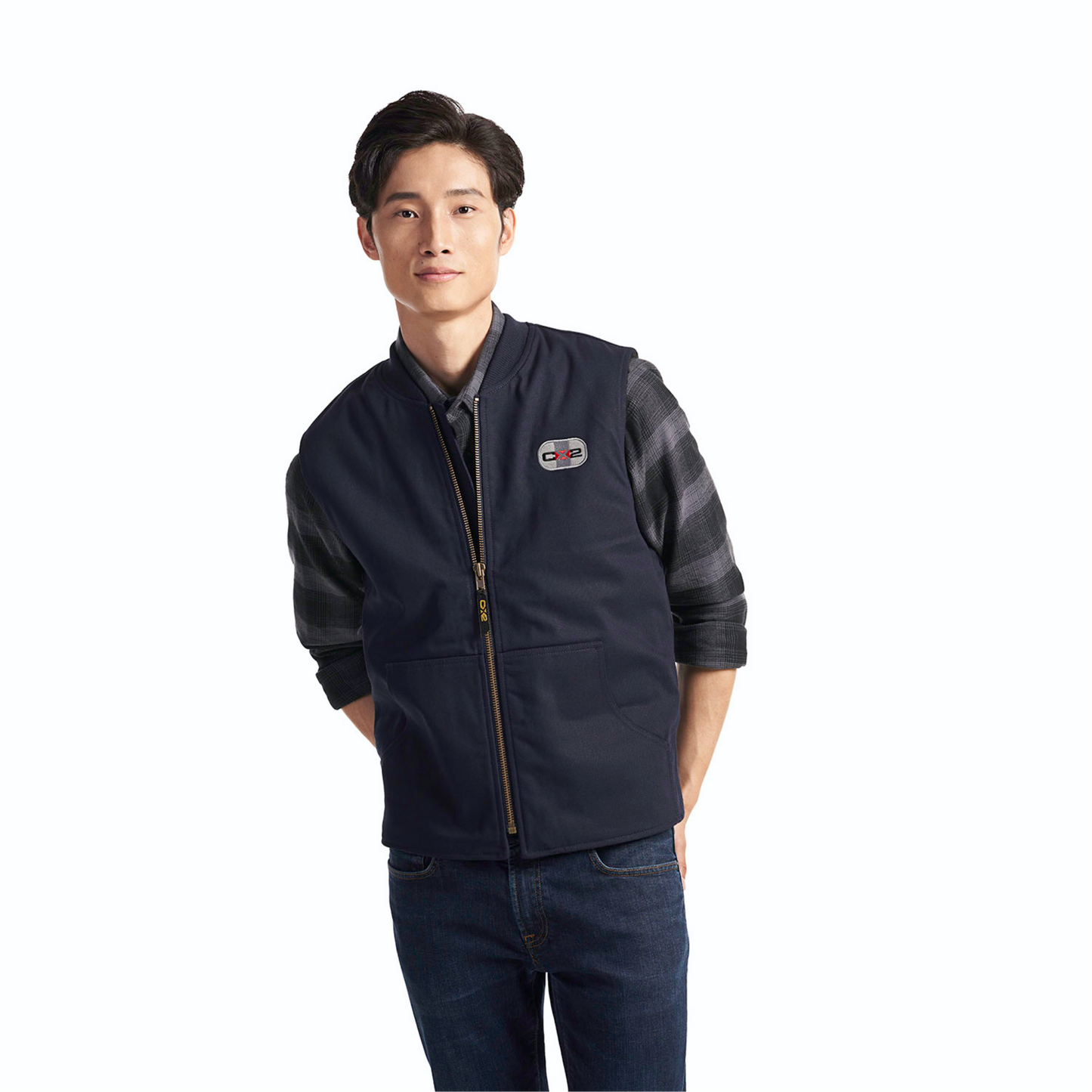 Ram - Men’s Vest with Sherpa Lining - CX2 L00915