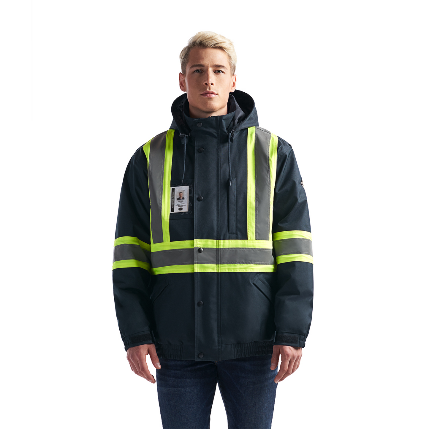 Peterbuilt - 3 in 1 Hi-Vis Bomber Men’s Jacket - CX2 L01277