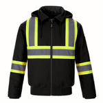 International - Hi-Vis Bomber Men's Jacket with Sherpa Lining - CX2 L01290