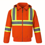 International - Hi-Vis Bomber Men's Jacket with Sherpa Lining - CX2 L01290