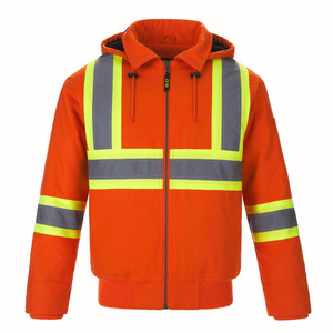 International - Hi-Vis Bomber Men’s Jacket with Sherpa Lining - CX2 L01290