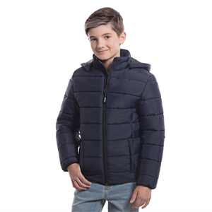 Glacial - Puffy Youth Jacket with Detachable Hood - CX2 L0980Y