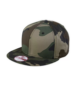 Flat Bill Snapback Cap - New Era NE400