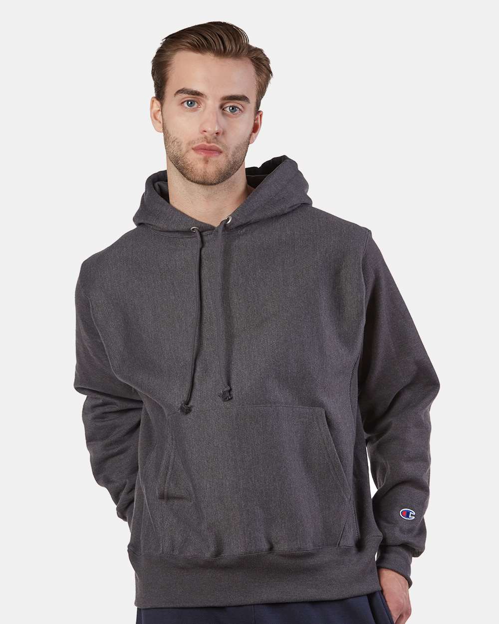 Reverse Weave Hooded Sweatshirt - Champion S101