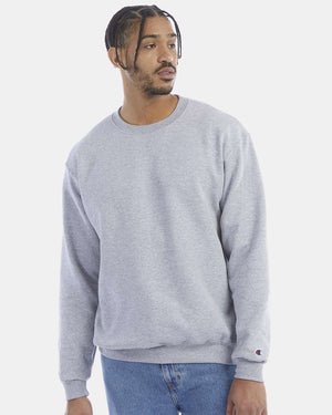 Powerblend Men s Crewneck Sweatshirt Champion S600 River Signs