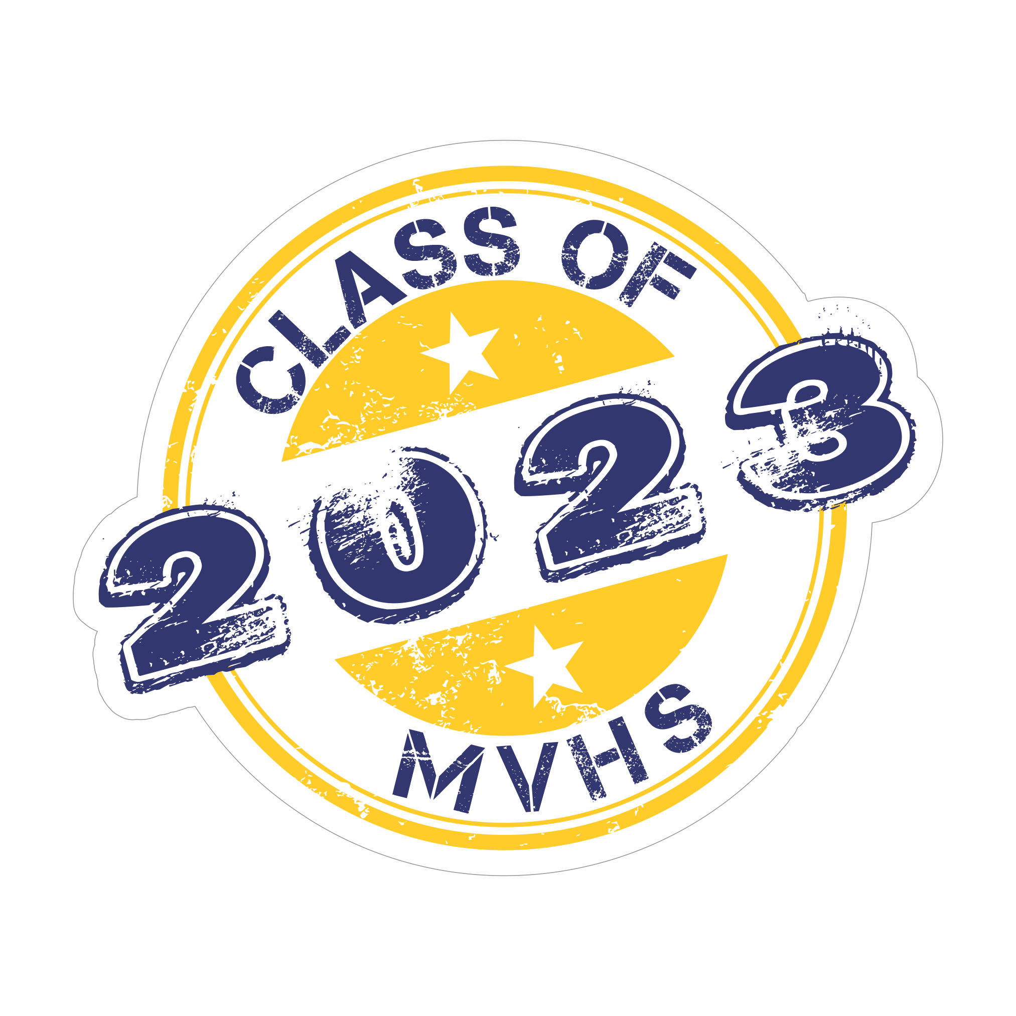 Graduation Decals - 8’’ wide - Class of 2023 by school