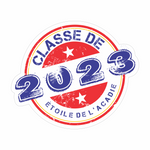 Graduation Decals - 8" wide - Class of 2023 by school