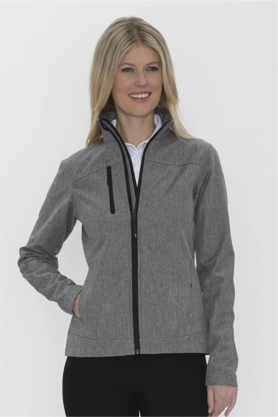 Premier Water Repellent - Soft Shell Ladies Jacket - Coal Harbour L0760