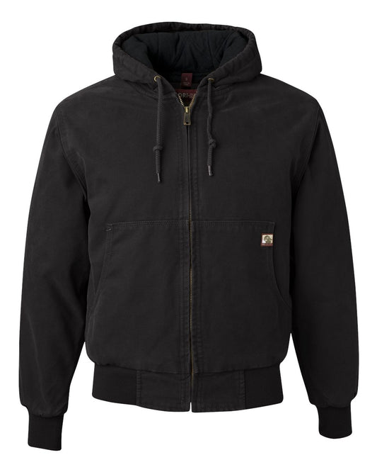 Cheyenne Boulder Cloth™ Hooded Men’s Jacket with Tricot Quilt Lining - DRI DUCK 5020