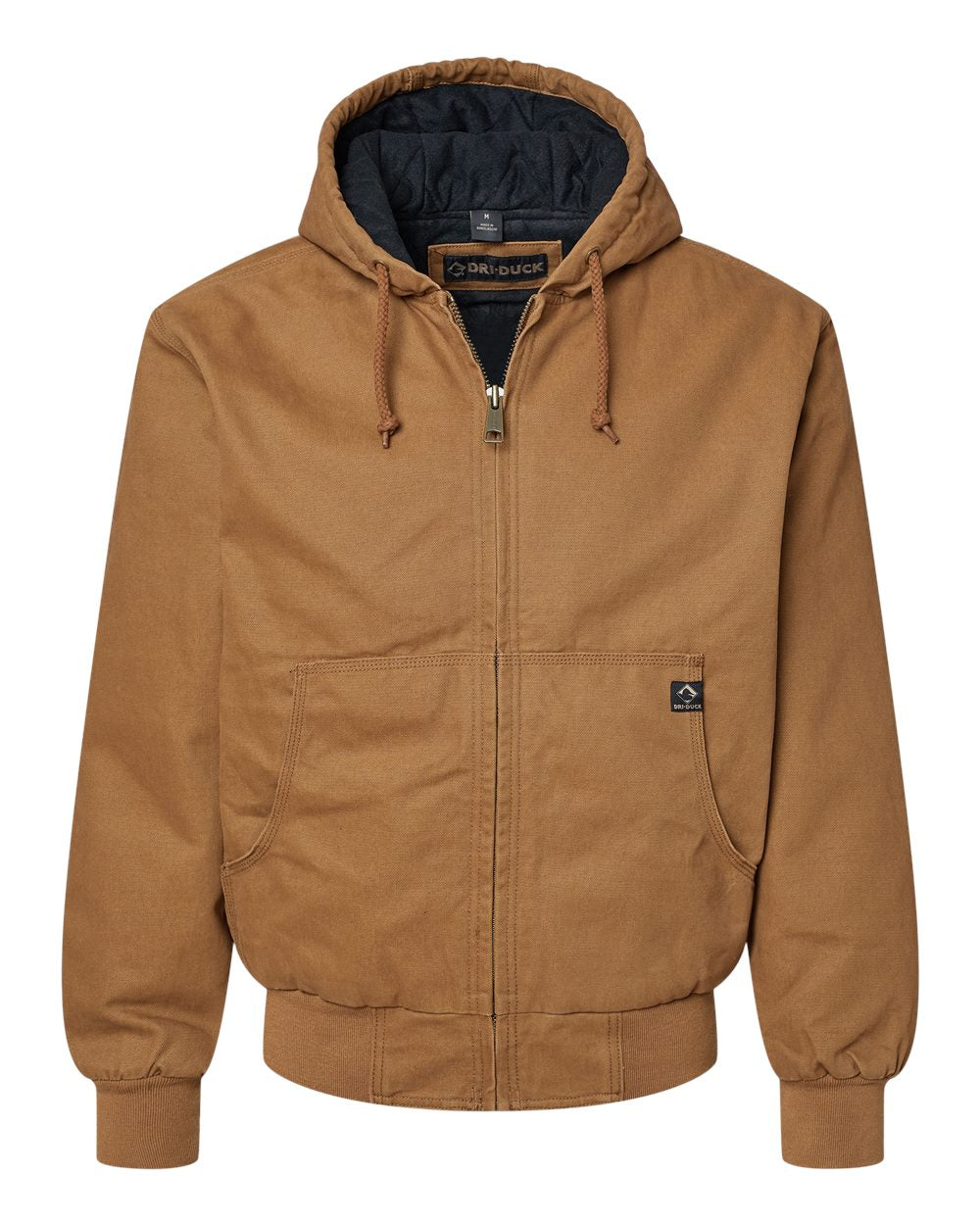 Cheyenne Boulder Cloth™ Hooded Men’s Jacket with Tricot Quilt Lining - DRI DUCK 5020