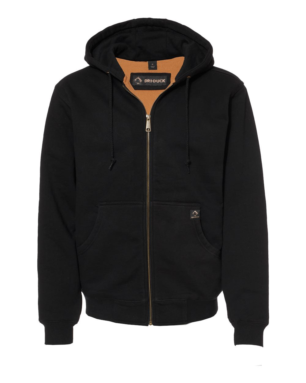 Crossfire Heavyweight Power Fleece Hooded Men’s Jacket with Thermal Lining - DRI DUCK 7033