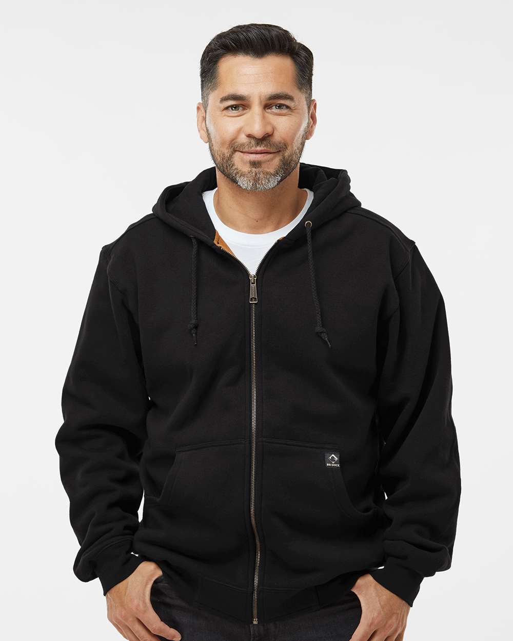 Crossfire Heavyweight Power Fleece Hooded Men’s Jacket with Thermal Lining - DRI DUCK 7033