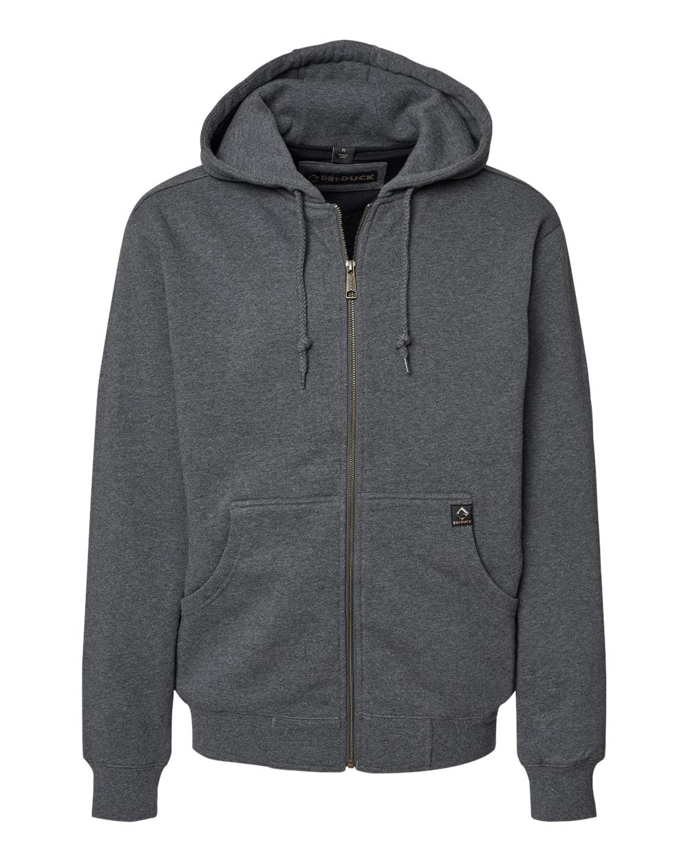 Crossfire Heavyweight Power Fleece Hooded Men’s Jacket with Thermal Lining - DRI DUCK 7033