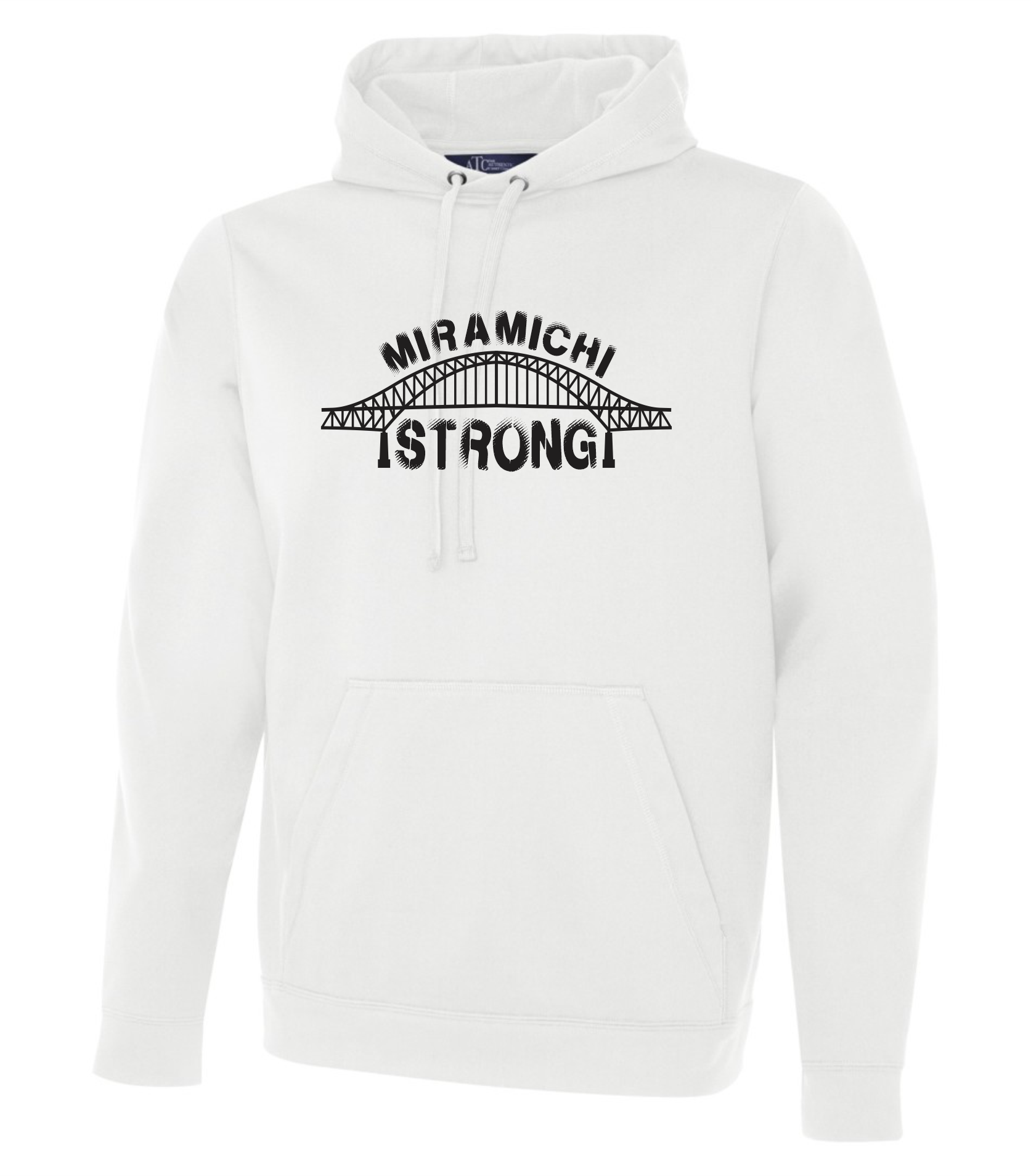 Miramichi Strong - Mens Polyester Hoodie - ATC F2005