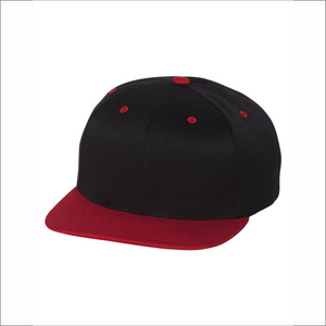 Snapback Hat - Fullback with Flat Bill - FF 110F