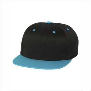 Snapback Hat - Fullback with Flat Bill - FF 110F