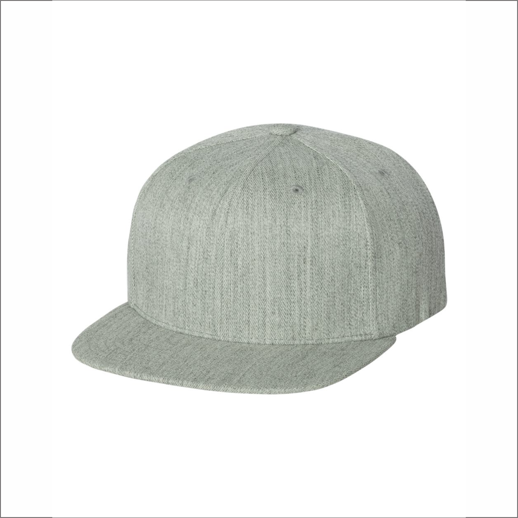 Snapback Hat - Fullback with Flat Bill - FF 110F