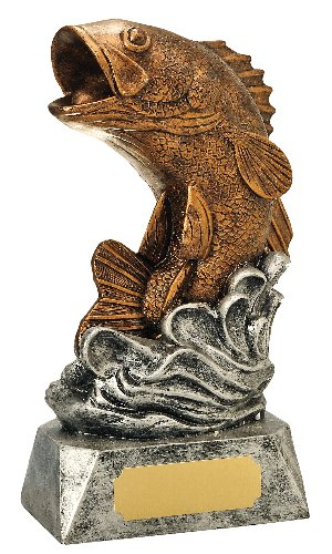 Fishing - Brass Base Trophy