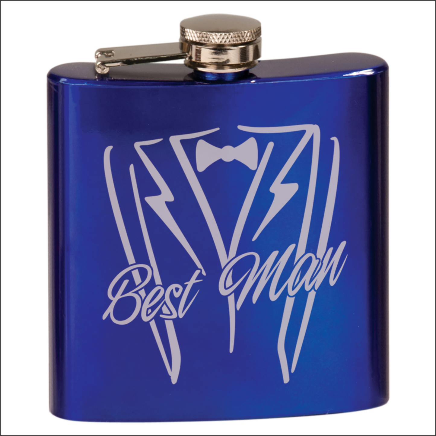 Stainless Steel Flask - 6 oz.