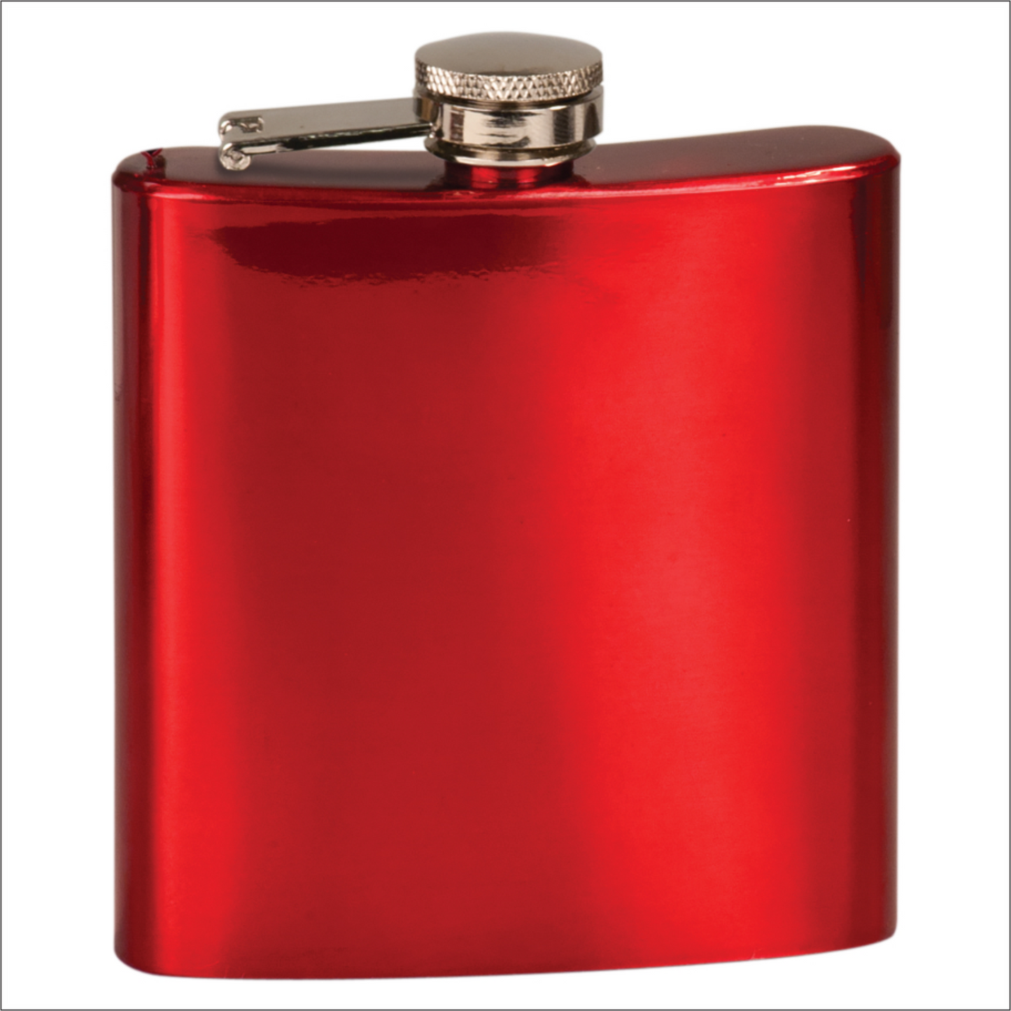 Stainless Steel Flask - 6 oz.