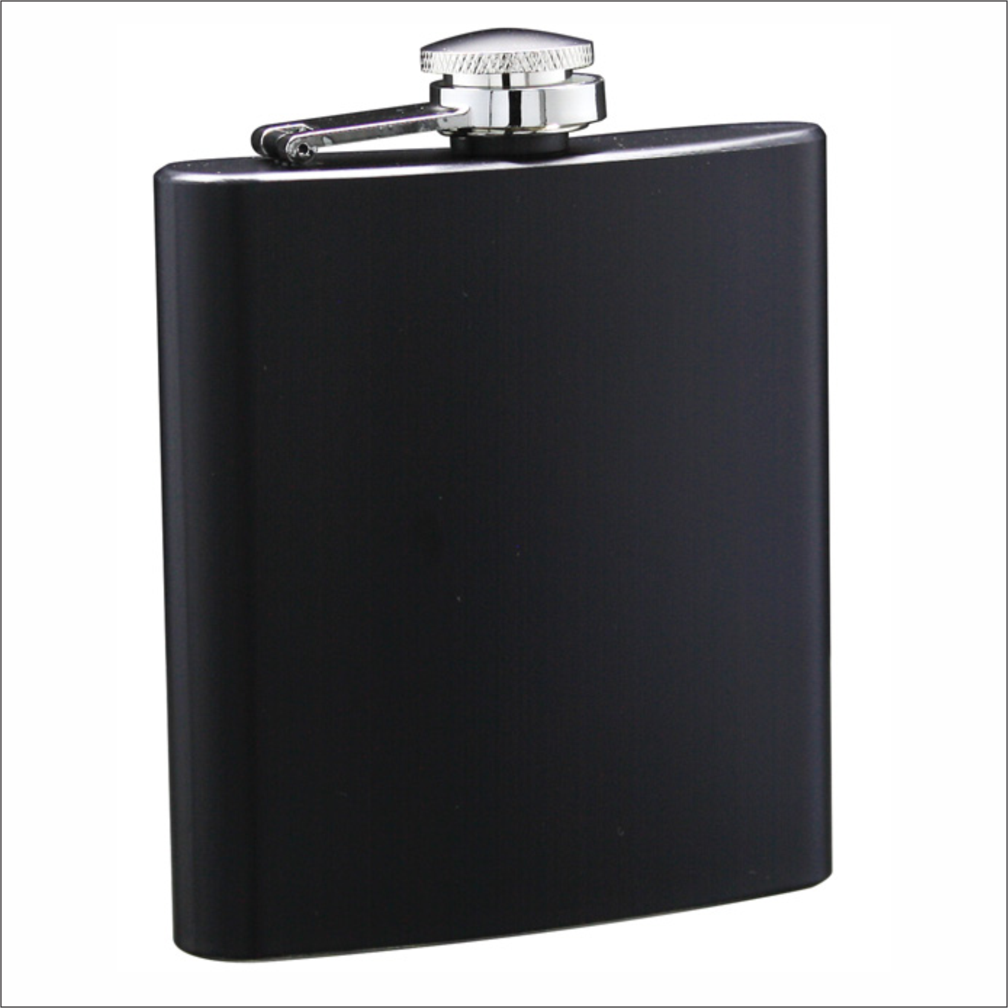 Stainless Steel Flask - 6 oz.