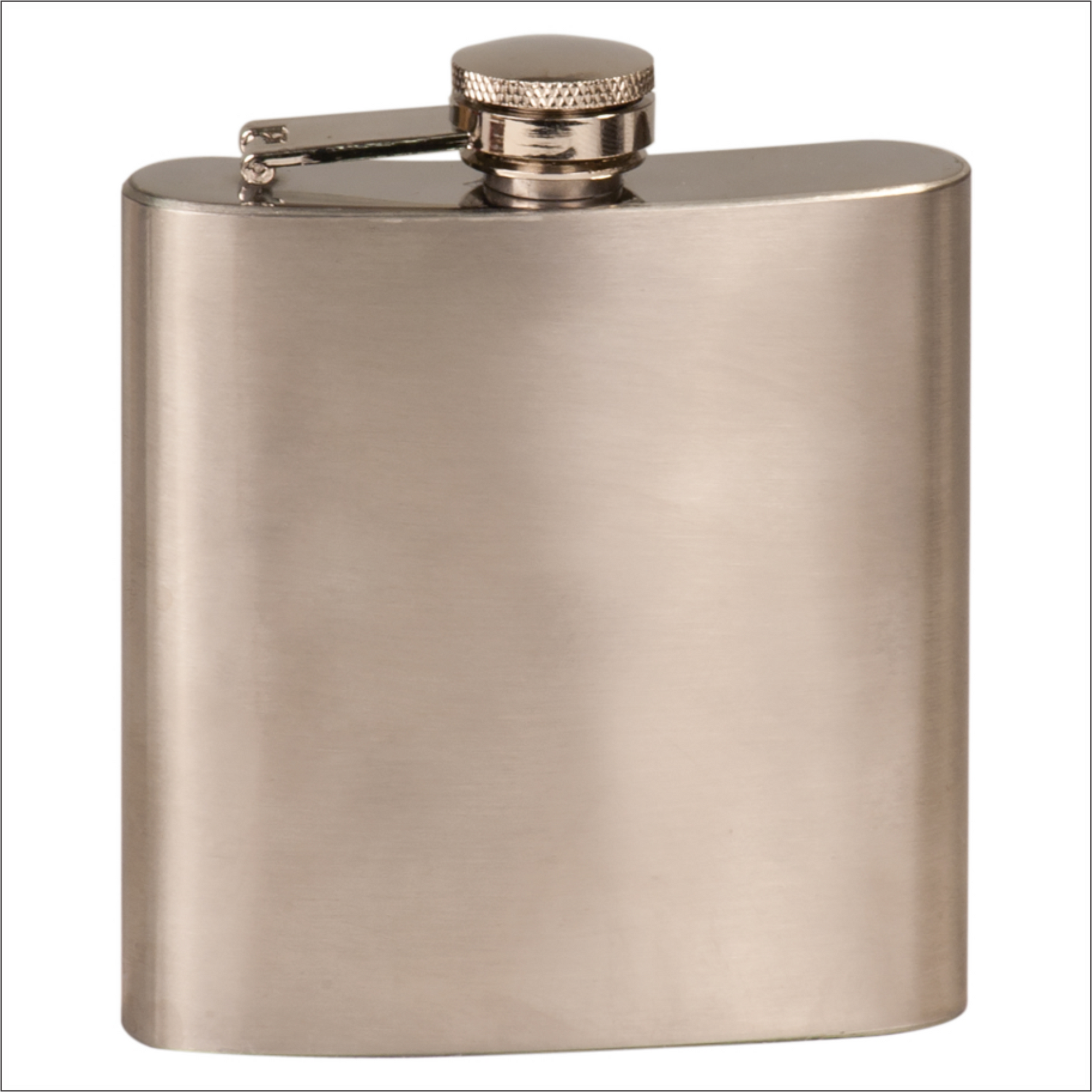 Stainless Steel Flask - 6 oz.