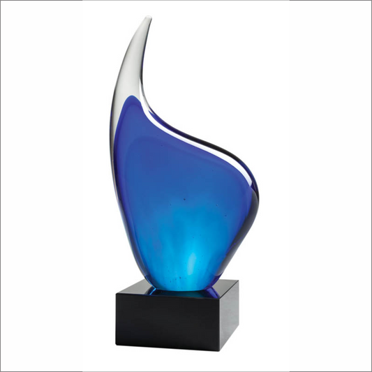 Art Series - Glass Blue Flame