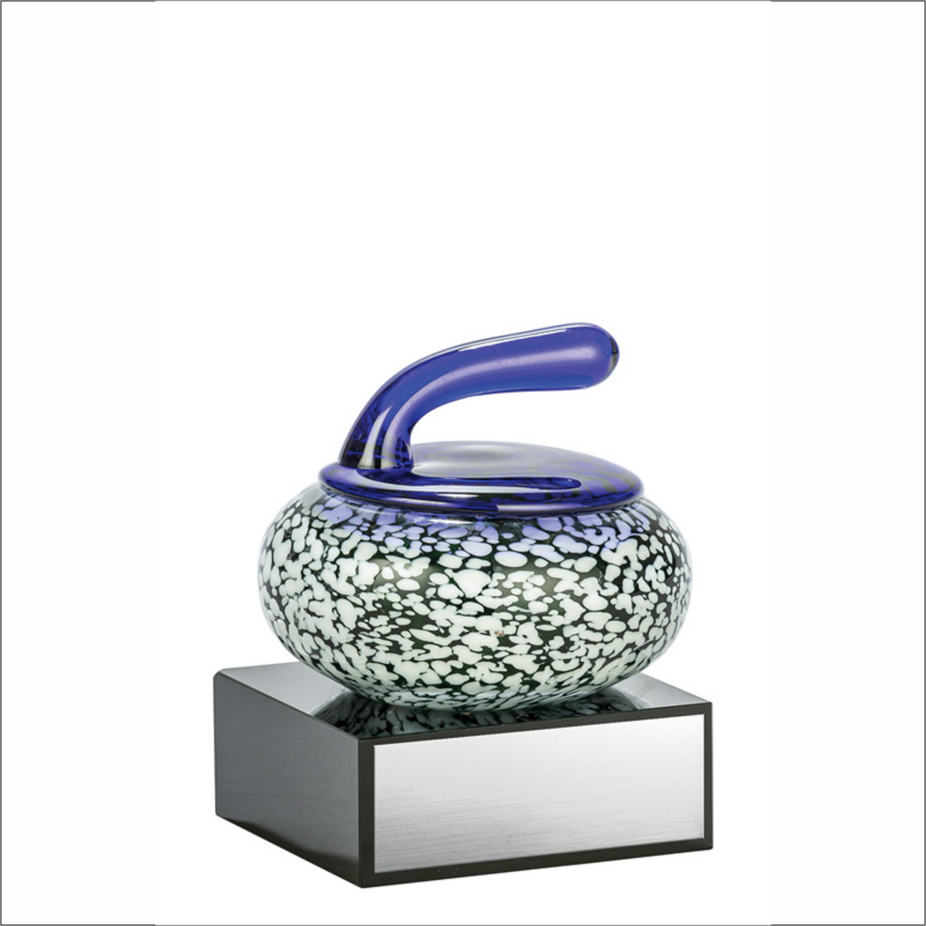 Art Series - Glass Curling Stone