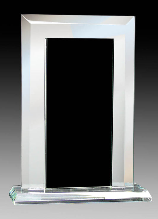 Black Reflection Series - Glass Mirror Black