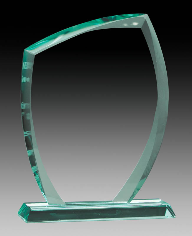 Jade Series - Glass Peaked Corner