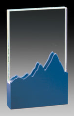 Prism Series - Glass With Black Aluminum Mountain Base
