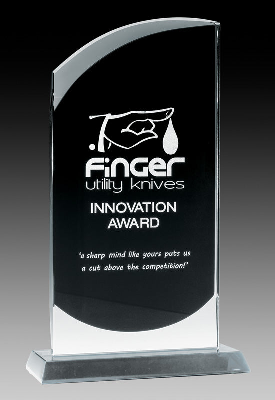 Onyx Series - Glass Clear & Black Screen
