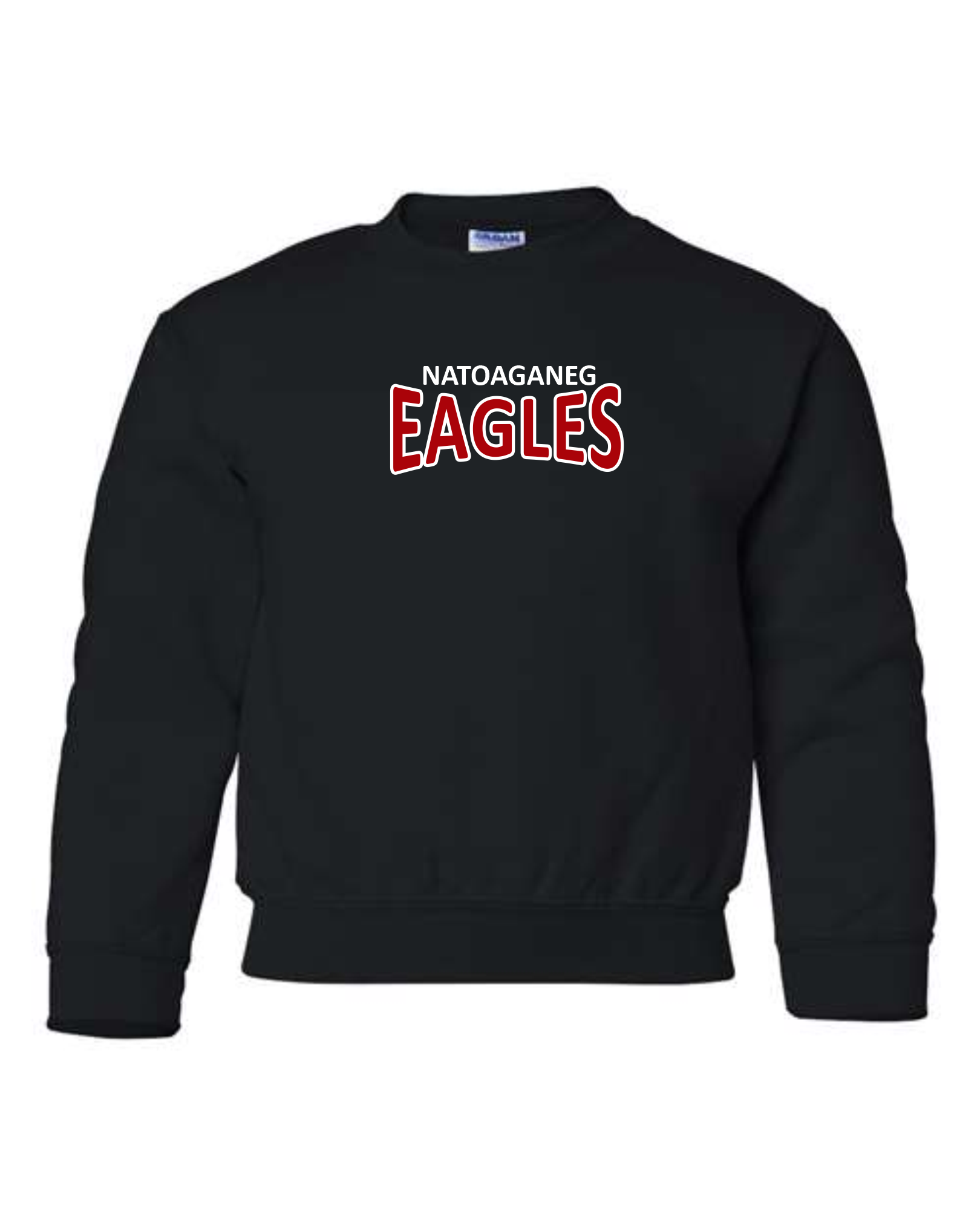 Gildan black crew neck online