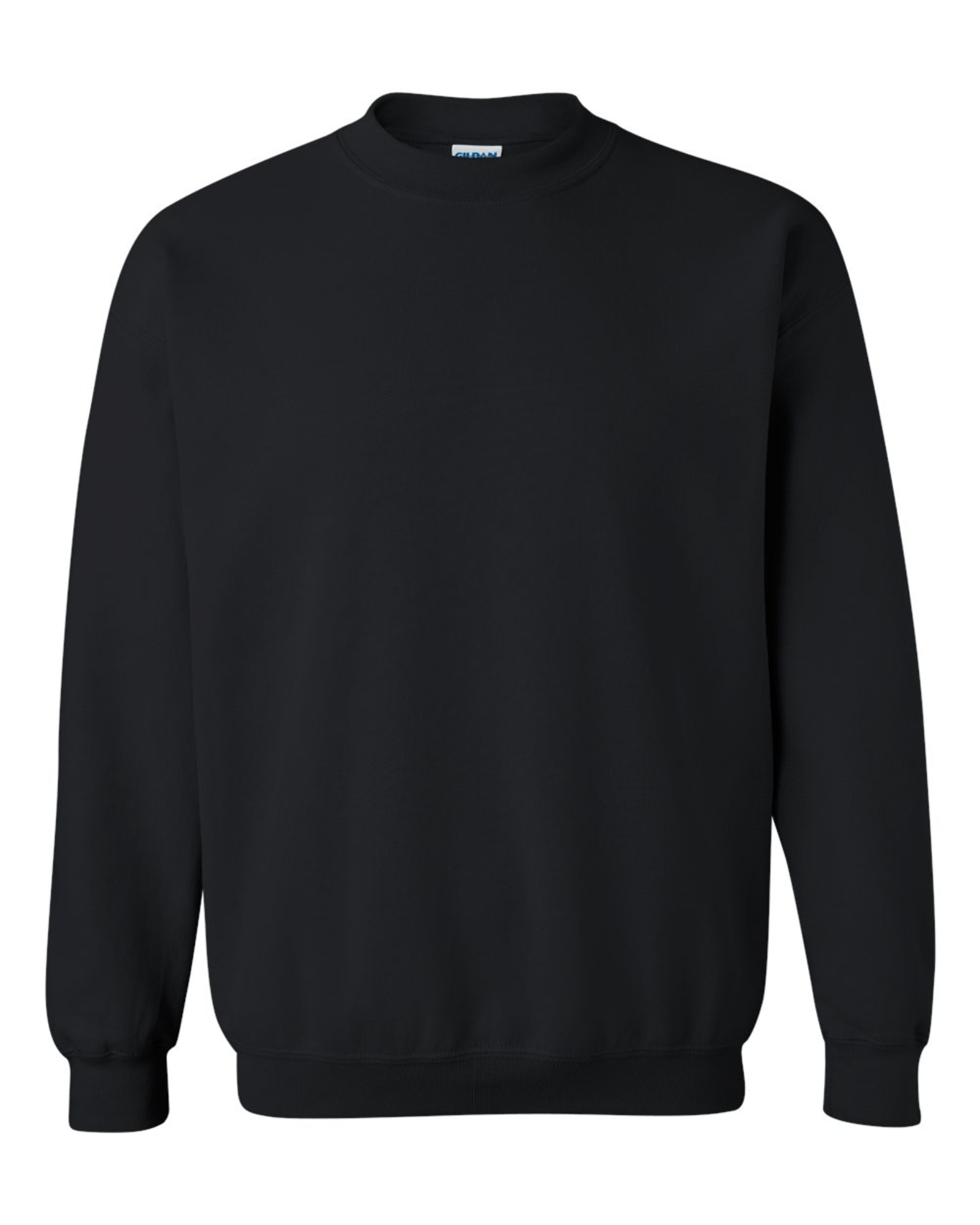 Adult Crewneck Sweatshirt - Cotton 18000 Black