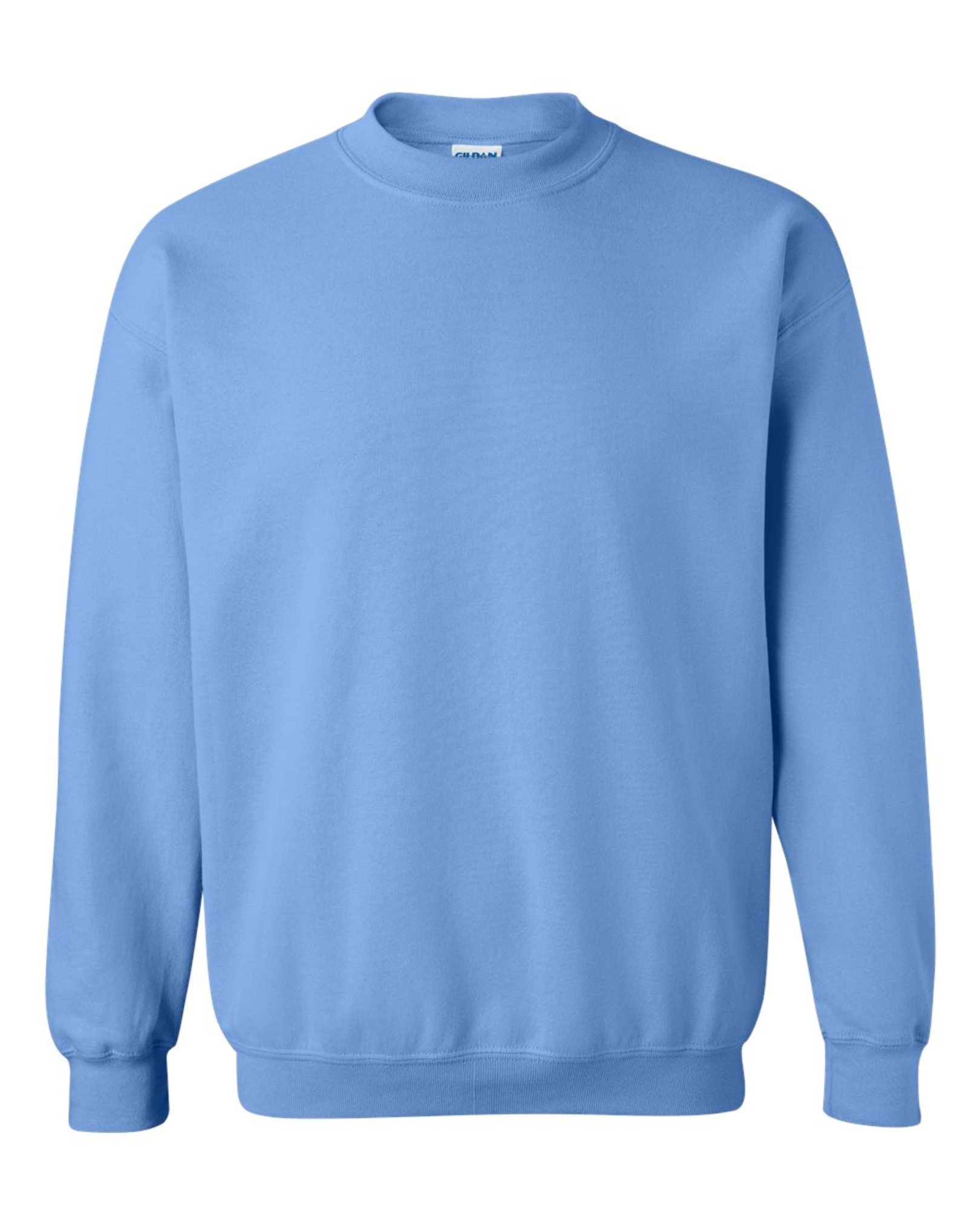 Crewneck Sweatshirt - Cotton - Gildan Carolina Blue