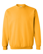 Adult Crewneck Sweatshirt - Cotton - Gildan Gold