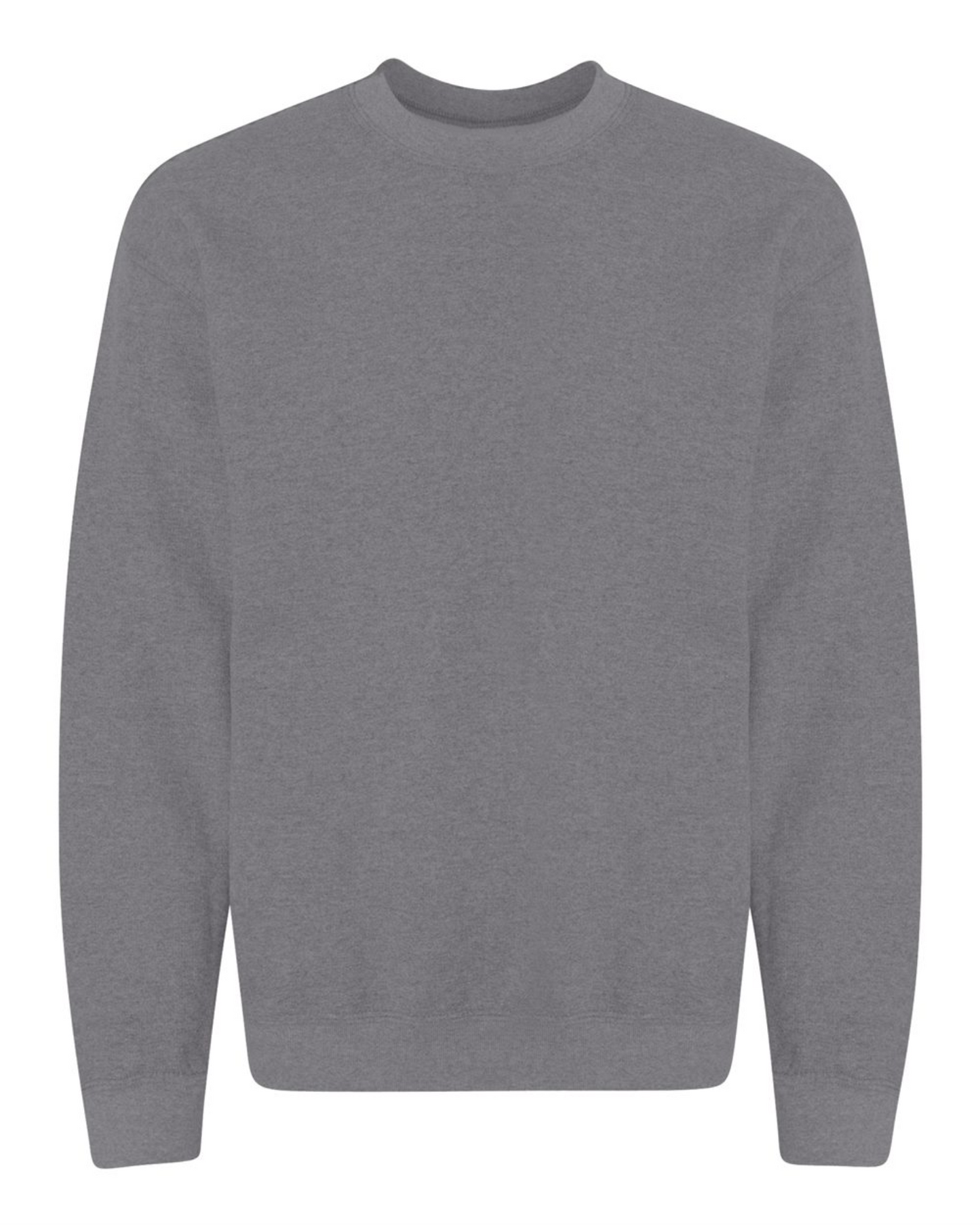 Adult Crewneck Sweatshirt - Cotton Graphite Heather