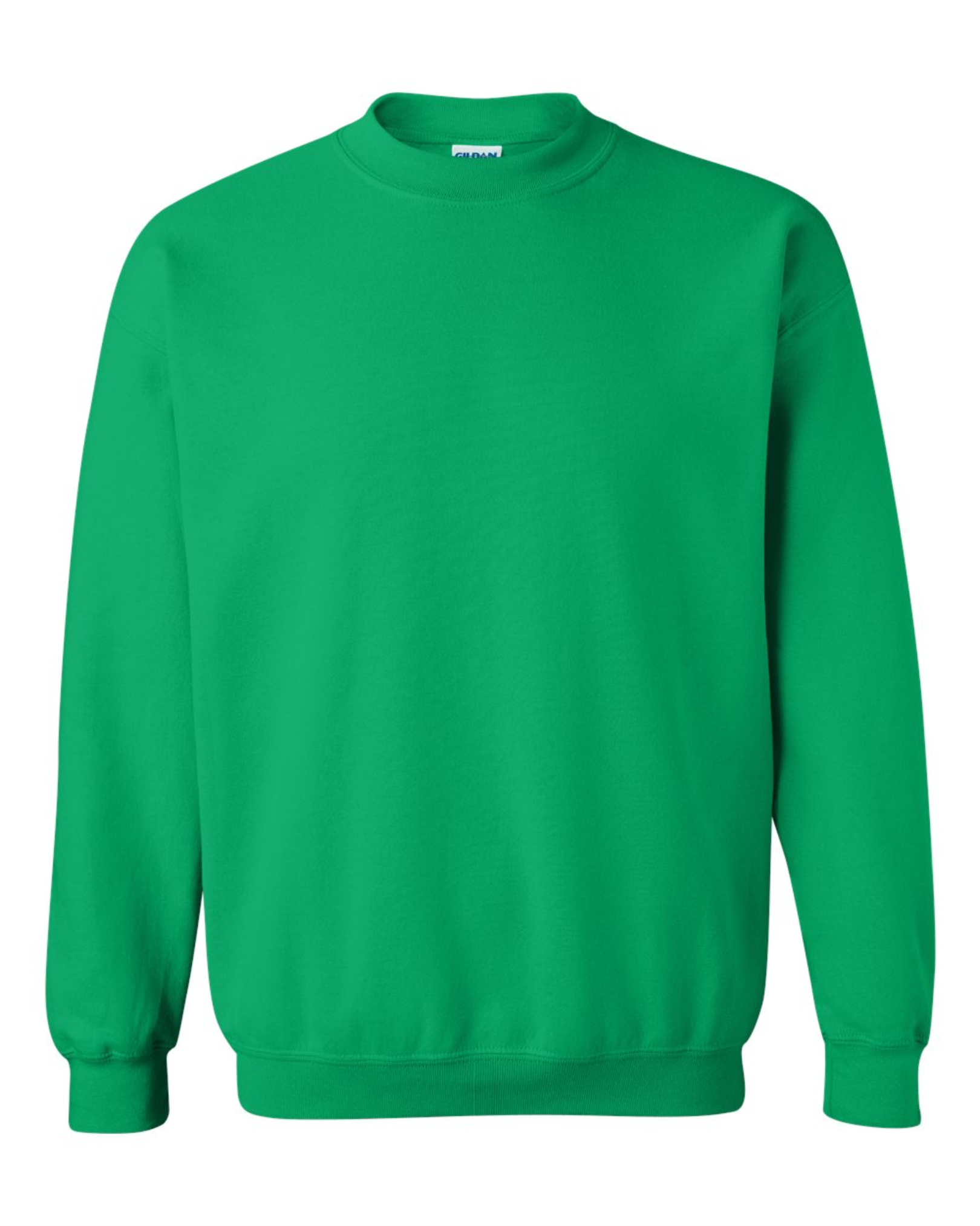 Adult Crewneck Sweatshirt - Cotton Irish Green