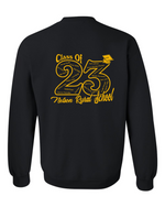 Grad Sweatshirt - Black Cotton - Nelson School 2023