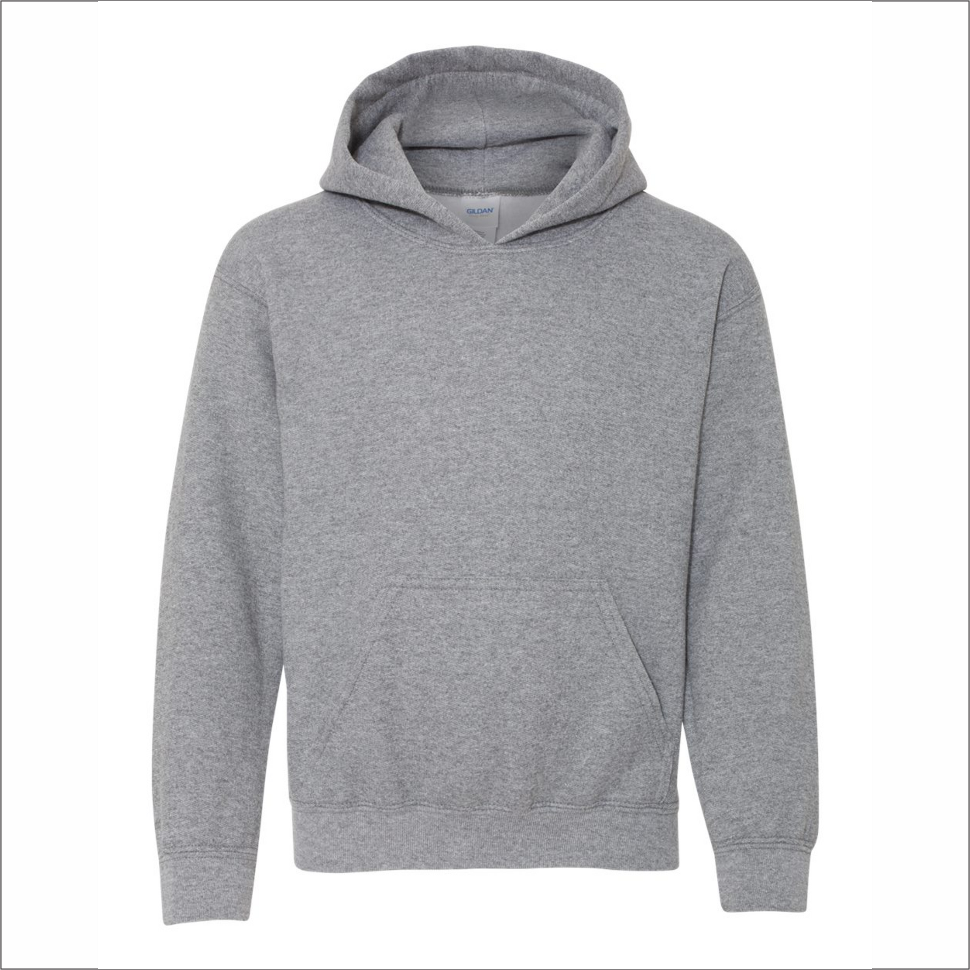 Youth Hoodie - Cotton - Gildan 18500B
