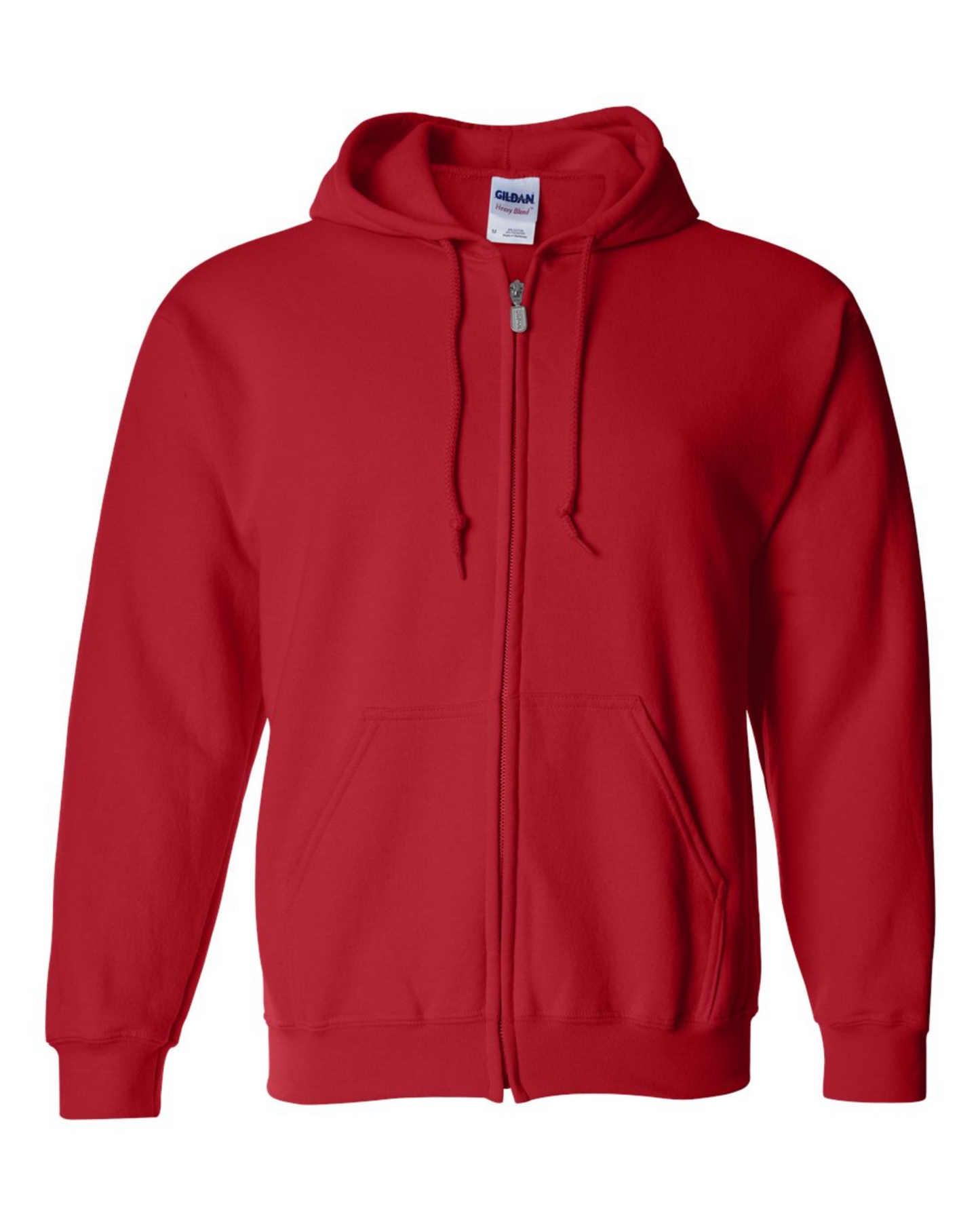 Adult Full-Zip Hoodie - Cotton/Polyester - Gildan 18600