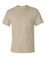 Adult Pocketed T-Shirt - Ultra Cotton - Gildan 2300